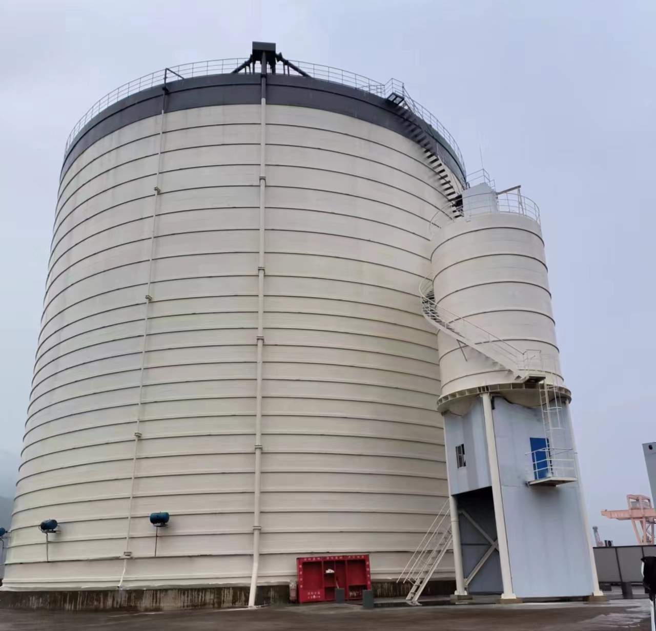 高明10万吨水泥钢板库