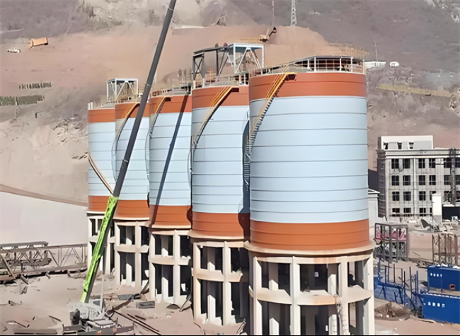 高明高架钢板仓